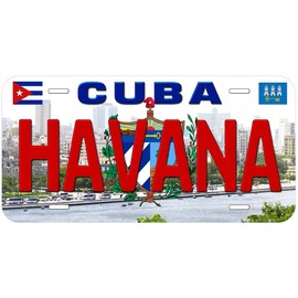 Havana Cuba TAG02 Novelty Car Auto License Plate