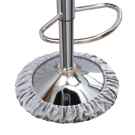 pranovo Barstool Base Ring Pads Bar Stools Leg Protectors Non Slip Ring Pad for Round Base Under Recliners Swivel Chairs Floor Protector Reduce Noise Stretchable Fits 14.5" to 16.5" Chair Base