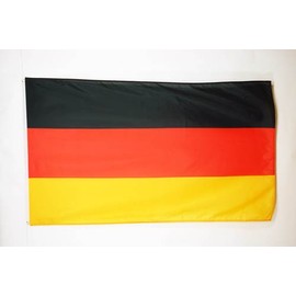 AZ FLAG Germany Flag 2' x 3' - German Flags 90 x 60 cm - Banner 2x3 ft Light Polyester