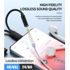 Zoyuzan USB-C to 3.5mm Headphone Adapter, 2 in 1, 60W