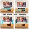2.2ch 100W Sound Bar for Smart TV, 2-in-1 Detachable Bluetooth