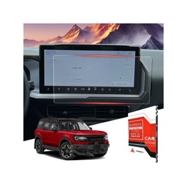 ASZSK For Glossy Tempered Glass 2025 2026 Ford Bronco Sport 13.2 Inch Touchscreen Screen Protector - Bronco Sport (Big Bend/Heritage/Free Wheeling/Outer Banks/Badlands) Accessories