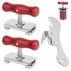 XIHIRCD 3pcs Adjustable Jar Openers, Durable Jar Lid Remover