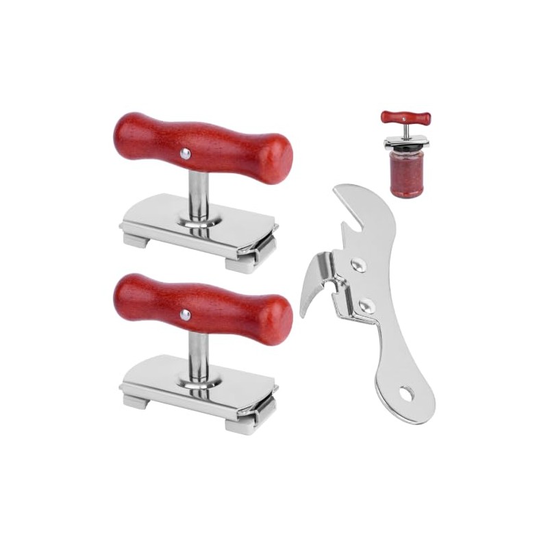 XIHIRCD 3pcs Adjustable Jar Openers, Durable Jar Lid Remover