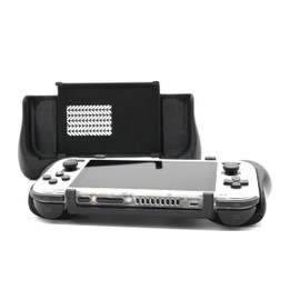 Grip for Retroid Pocket 4/4 Pro 2-in-1 Reversible Screen Cover & Thick Comfort Grip Case with Felt Wrap Ergonomic for RP4 Handheld 2n1 Deluxe