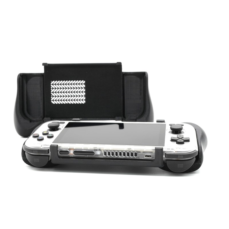 Grip for Retroid Pocket 4/4 Pro 2-in-1 Reversible Screen Cover