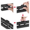 GLECTICAL 4Pcs Tactical Flashlight Torch Pressure Switch Mount Remote Retaining