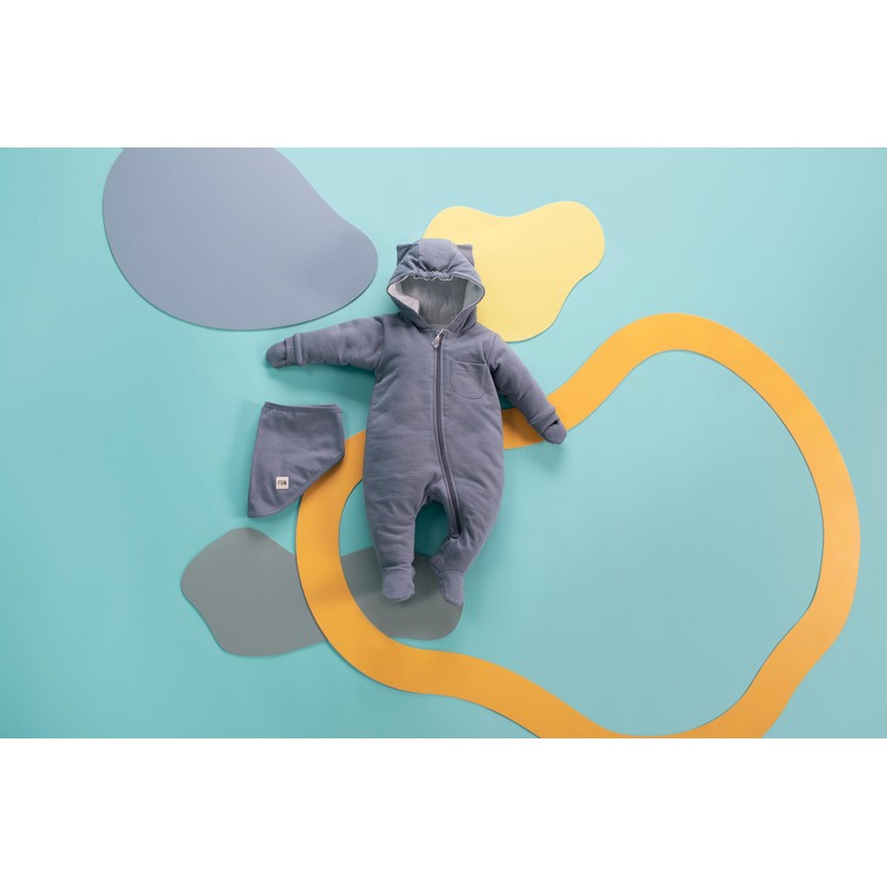 Pinokio Baby Boys Warm Overal, blue