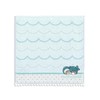 Towel Museum mofusand Poppon Shark Nyan, Towel Handkerchief, Blue, Cute,