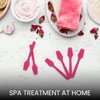 PANA 100pcs Brand Cosmetic Make Up Disposable Plastic 2.5" Spatulas