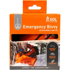 Survive Outdoor Longer Emergency Bivvy Bag Adult Unisex, Orange, Standard