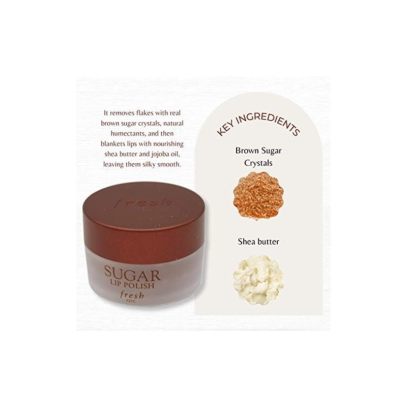 Fresh Sugar Lip Polish - Gentle Exfoliates & Nourishes -