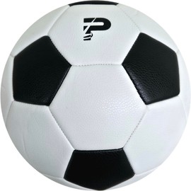 PLAYPRO Classic Training Soccer Ball for All Ages, Winding Bladder, Sizes 2, 3, 4 and 5 (Classic, 3)
