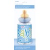 Unique 61720 Baby Shower Honeycomb Feeding Bottle Centerpiece | Blue