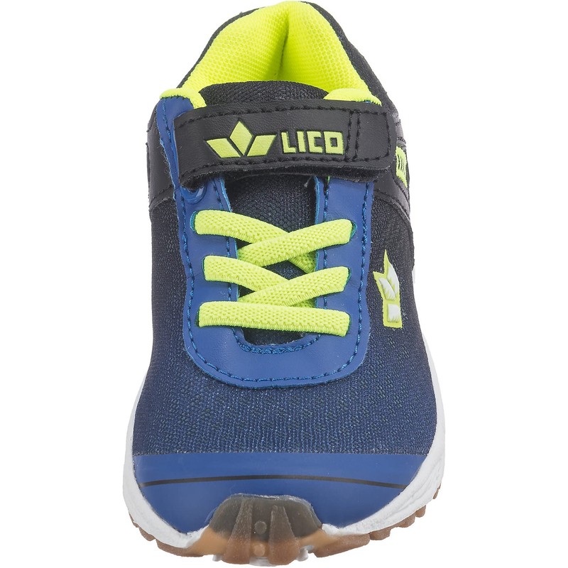 Lico Barney Vs Trainers Unisex Children's, Blue black lemon