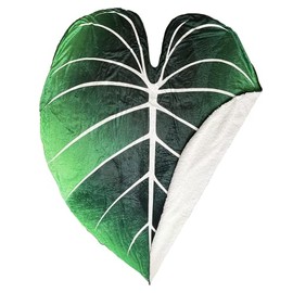 Green Philosophy Co. Giant Leaf Blanket (Philodendron Gloriosum)