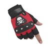SZTLKHH Men's Punk Rock Biker Gothic Skull Gloves Motorcycle Skeletal