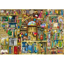 Ravensburger The Bizarre Bookshop 2 1000 Piece Jigsaw Puzzle for Adults - 12000300 - Handcrafted Tooling, Made in Germany, Every Piece Fits Together Perfectly