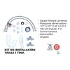 CNX Tarja Sencilla Submontar De 59 X 45 Cm Y