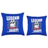 Legendary Legend Dairy Milk Cool Hero Throw Pillow