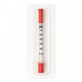Generisch Precision Measuring Tool with 40 Scale, 29G x 1/2 Inch (0.33 x 13 mm) and 1 ml Capacity, Pack of 15, Safe and Protected, Individually Packed, for Technology, Laboratory, Hobby etc. (U-40, 15