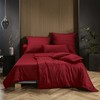 Erwin Müller Passau Bed Linen Mako Damask Red Size 135