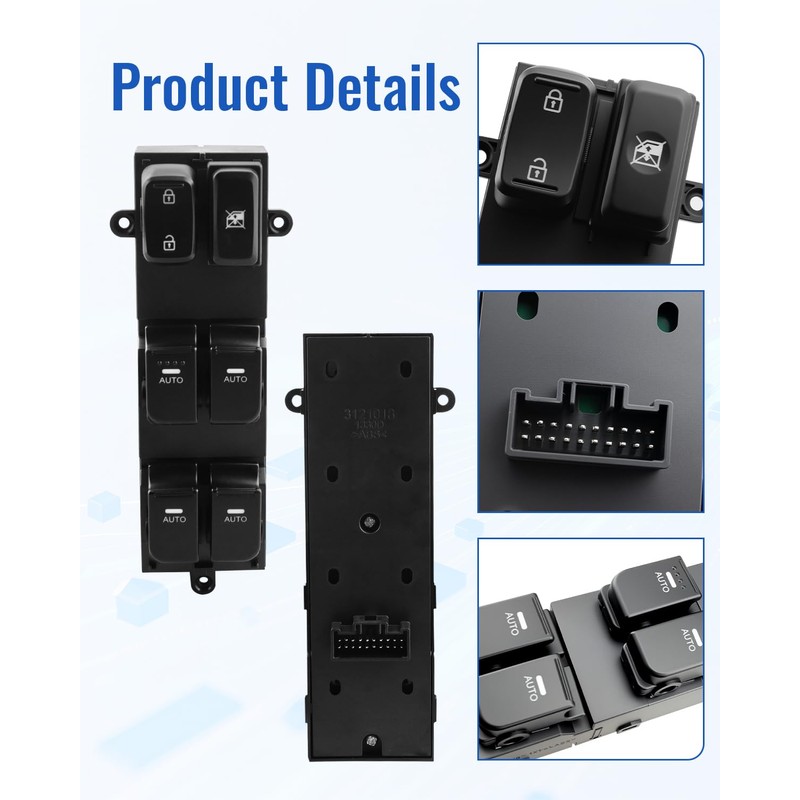 Driver Side Power Window Switch Fit for Kia Optima K5