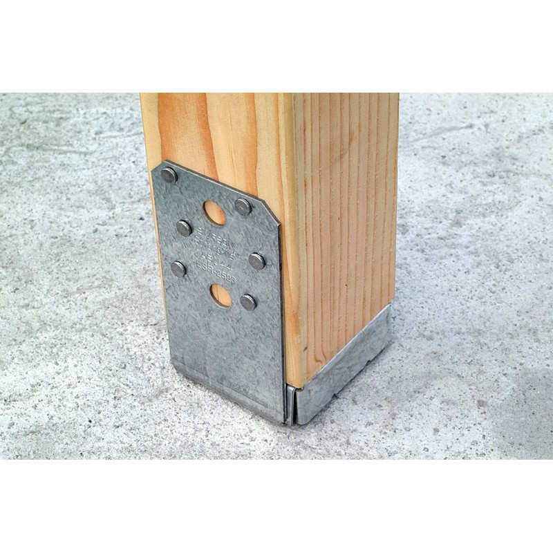 Simpson Strong-Tie ABU44Z ABU ZMAX Galvanized Adjustable Standoff Post Base