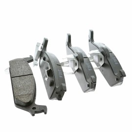 EXPPOWER Front Rear Semi-Metal Brake Pads for Dodge Dakota 2003 2004 4.7L 3.7L