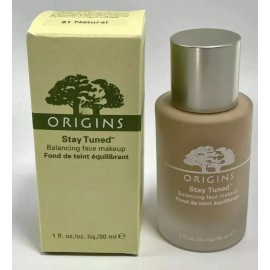 ORIGINS Stay Tuned Balancing Face Makeup Foundation NATURAL 21 1oz 30ml New Box