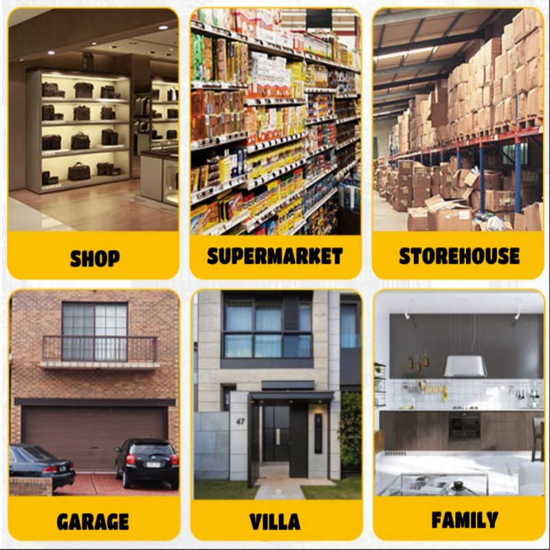 Security Contact Sensor, Magnetic Reed Switch, Magnetic Door Sensor, Normally