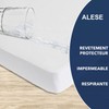 Lovely Hippo Waterproof Mattress Protector for Carrycot (35 x 75