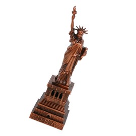 VINTORKY Mini Metal Statue of Liberty 1.54 Inch Lightweight Desk Ornament New York Souvenir for Office and Home Decor
