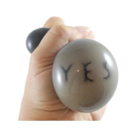 1 Magic Fortune Answering Black Ball Question Toy - Fortune Telling Toy - Classic Fun Predictor Toy - Answers Questions Stress Ball