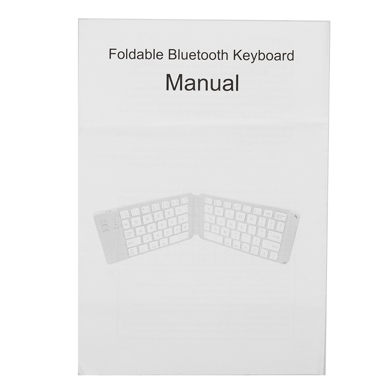 Pocket Portable Universal Foldable Wireless Bluetooth Keyboard for Tablet Phone