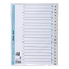Elba 400012088 Strengthened Paper for Index A4 A-Z 20 Sections