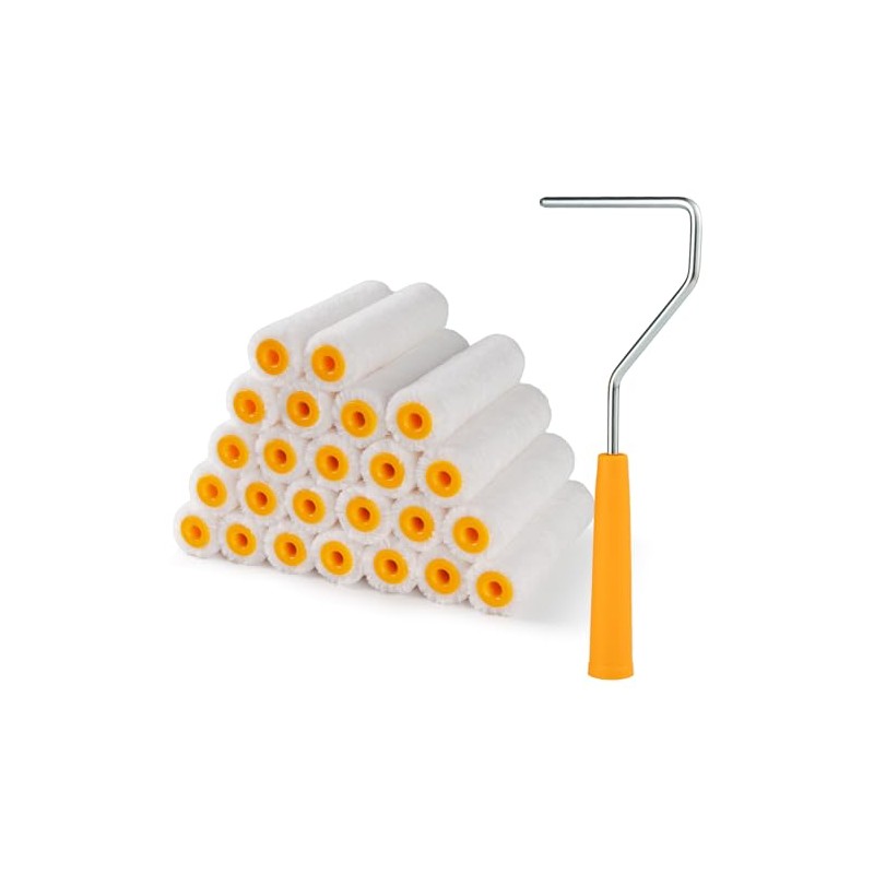 Mister Rui Paint Rollers, 5 Pack, 9 Inch Paint Roller