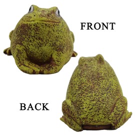 Memeyou Hide a Key Outdoor Waterproof Key Hiders Safe Storage Lock Box For Outside Yard Garden Statues Ornament Indoor Decoration Large Size Design House Spare Holder Frog