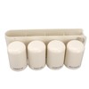 Toothbrush Holder Bathroom Hanging Vanity Tooth Brush Organizer Punch Free