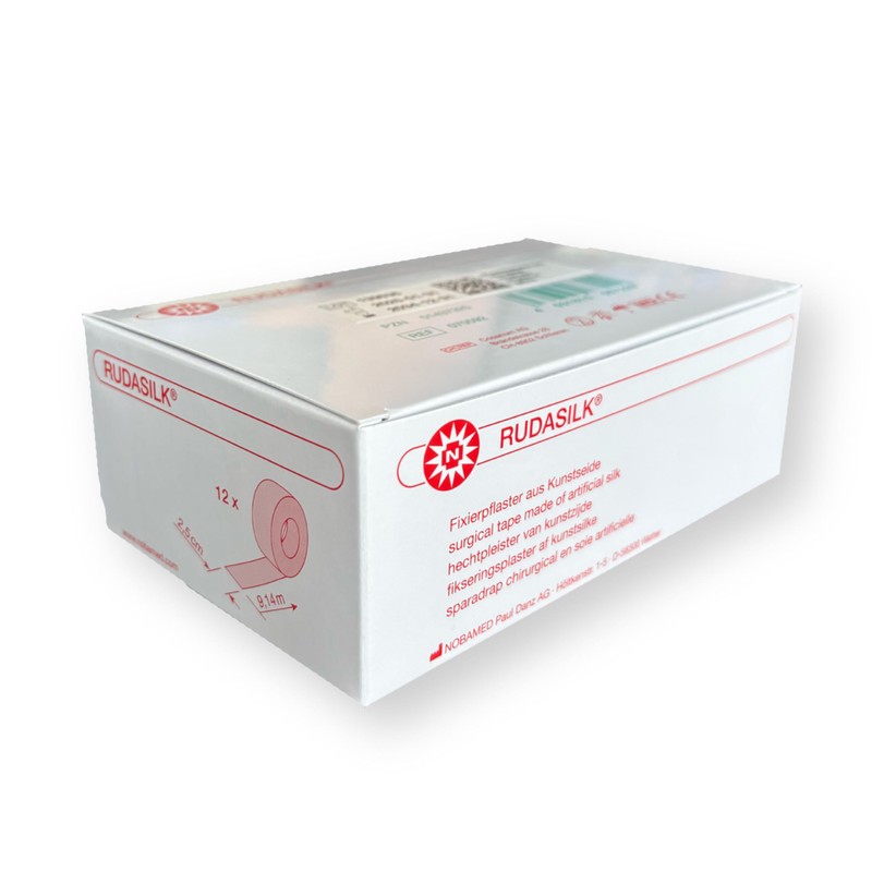 Rudafix Fixing Plasters Hypo-Allergenic 2.5 cm x 9.14 cm Pack