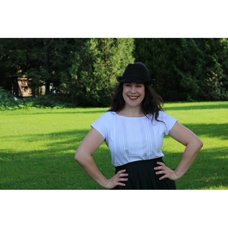 Breiter Allgäuer Traditional Hat Olive 50, olive