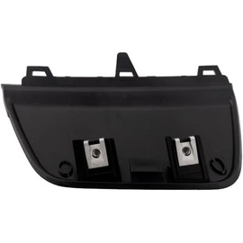 DAT AUTO PARTS Front Right Passenger Side Bumper Tow Hook Cover Replacement For 2021-2023 Ford F150 Black Textured Made of Plastic FO1029113 ML3Z17C754BB