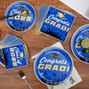 Graduation Party Supplies Dinnerware Set - 200 Pcs Blue Graduation