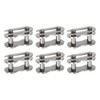 sourcing map 6Pcs Chain Master Connector Link Roller 8mm Pitch