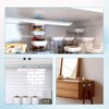 6pcs Under Cabinet Lights Magnetic Sticky, Metal Replacement Magnetic Strips