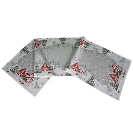 texpot Table Runner 40 x 140 cm Snowman Christmas Winter Village