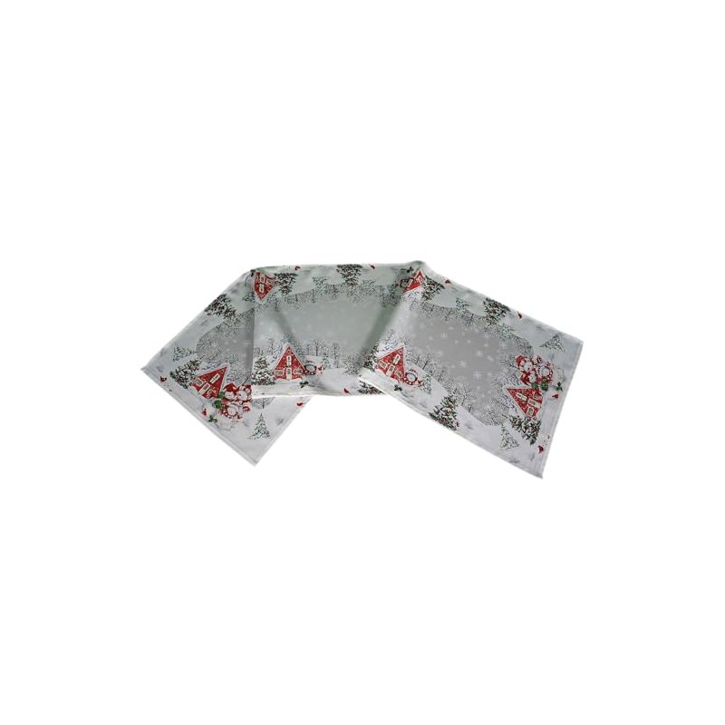 texpot Table Runner 40 x 140 cm Snowman Christmas Winter