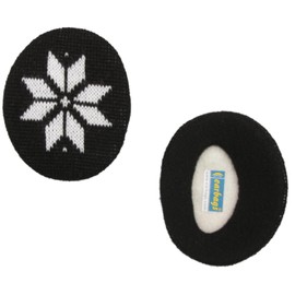 earbags Fashion Ear Warmers Snowflake Black M