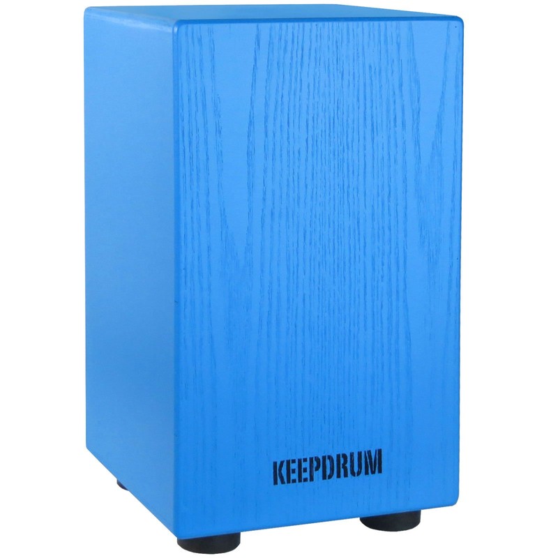 keepdrum DC1M BL Junior Cajon Drum Stool for Children in