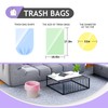 Small Trash Bags 2.6 Gallon 120 Count Strong Trash Bags